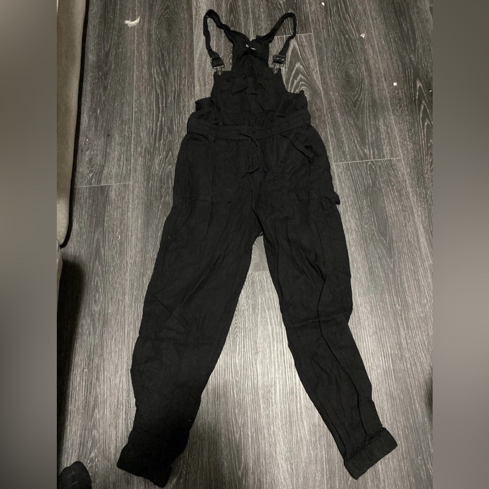 Black children’s Blend Utility Overalls